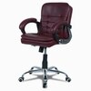 Veaoilaa Mid Back Executive Chair in Maroon Colour