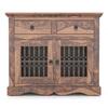 Bunai Solid Wood Sideboard In Teak Finish