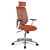 Wiweangs High Back Ergonomic Chair in Orange Colour