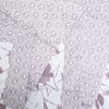 Lavender And White Floral Cotton 400 Tc Reversible Single Bed Dohar 240 X160 Cm
