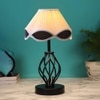 Oakley Vintage Multicolor Shade Table lamp with Iron Base