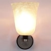 Devansh Metal Electric Wall Light in gold Colour with White Shade Count of 1 Light