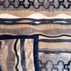 Mila Multicolor Abstract Wool Single Bed Blanket 350 Gsm
