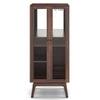 Boisdale Solid Wood Bar Cabinet (Walnut Finish)