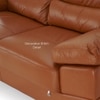 Hensley 2 seater Leatherette Sole in Tan Brown Colour