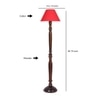 Devansh Wooden Floor Lamp