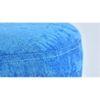 Melanie Solid Wood Stool in Blue Colour