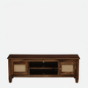 Karen Sheesham Wood 2 Door Tv Unit in Provincial Teak Finish