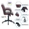 Joorrdonn Mid Back Executive Chair in Brown Colour