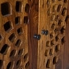 Tnesh Sheesham Wood  Prayer Unit in Teak Finish