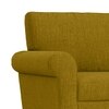 Oxford 1 Seater Fabric Sofa in Olive Green Colour