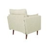 Arihana Fabric Arm Chair in Light Green Color