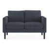 Liverpool 2 Seater Fabric Sofa in Blue Colour
