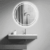 Round LED  Mirror with Lights Dimmable Vanity Mirror