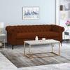 Rolex Fabric Sofa - Brown