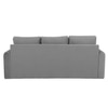 Clevam 3 Seater Pull Out Sofa cum Bed  in Grey Colour