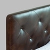 Tobacco Bed With Premium Leatherette Fabric And Hydraulic Storage - Queen Bed