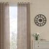 Dove Solid Pack of Single Sheer Door Curtain