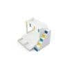 Pattern Dreams Bunk Bed with Storage in White Colour BKBB021