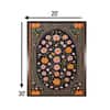 Floral Pichwai Canvas Wall Prints Canvas Wall Prints Set of 1 Multicolor Matte
