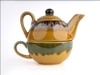 Yellow Midnight Pour Contemporary Tea Set