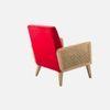 Evant Ratan Accent Chair in Red Colour