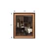 Artistry Brown Black Woman Breakfast Table Canvas Wall Canvas Wall Prints Set of 1 Multicolor Matte