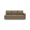 Apollo Compact Fabric Sectional Compact Sofa (Colour : Dune, Cushion : Soft, Back Type : Regular, Seating Capacity : Left Aligned 3 Seater + Left Aligned Chaise)
