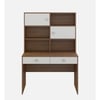 Albert Study Table Exotic Teak & Frosty White