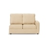 Apollo Compact Sofa (Colour : Pearl, Cushion : Soft, Back Type : High Back, Seating Capacity : Left Aligned 2 Seater + Left Aligned Chaise)