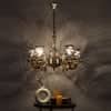 Devansh Metal Electric Wall Light in Blue Colour with Blue Shade Count of 2 Lights