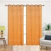 Velvet embo Pack of 2 Blackout Door Curtains