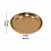 Metalsmith Metal Coaster Set of 4 Gold Finish Table Coasters