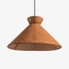 Jules Handcrafted Hanging Lamp Brown
