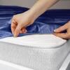 Stoa Paris 300TC UltrSatin Super King Bedsheet Set Satin Super Taupe Sapphire