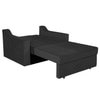 Step  Pull Out Sofa cum Bed  in Black Colour