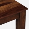 Charlie 4 Seater Dining Set In Teak Finish