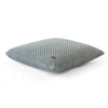 Jewel Grey Melange  And Silver Cushion Cover  16X16 Inches