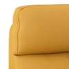 Maurice Leather Recliner in Yellow Colour