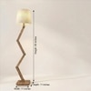 Flex Beige Jute Floor Lamp with Beige Jute Base