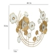 W-Vera Abstract Metal Wall Decor in Multicolor Set of 1