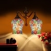 Devansh Metal Electric Wall Light in Multi Colour with Multi Shade Count of 2 Lights