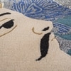 Jaipur Rugs Soft Novelty Wool Viscose Tufted Rug Blue 6x8 ft