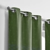 Stoa Paris Satin Curtain for Door, 70% Blackout Curtains, Set of 2, Versailles - Majestic Meadow with Back Lining