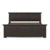 Alexandra Solid Wood King Size Non Storage Bed in American Walnut Finish