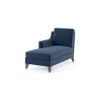 Abbey Sectional Sofa (Colour : Lapis Blue, Cushion : Soft, Seater : Left Aligned 2 Seater + Left Aligned Chaise)
