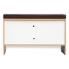 Trudo Modular Shoe Cabinet for 12 Pairs with Seating – Multi-Functional Shoe Storage Bench for Home