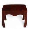 Lyon Sheesham Wood Contemporary Square Coffee Table In Honey Finish