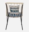 Patio Lounge Chair In Black Finish
