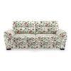 Adelaide Luxe 3 Seater Fabric Sofa in Clara Velvet Colour